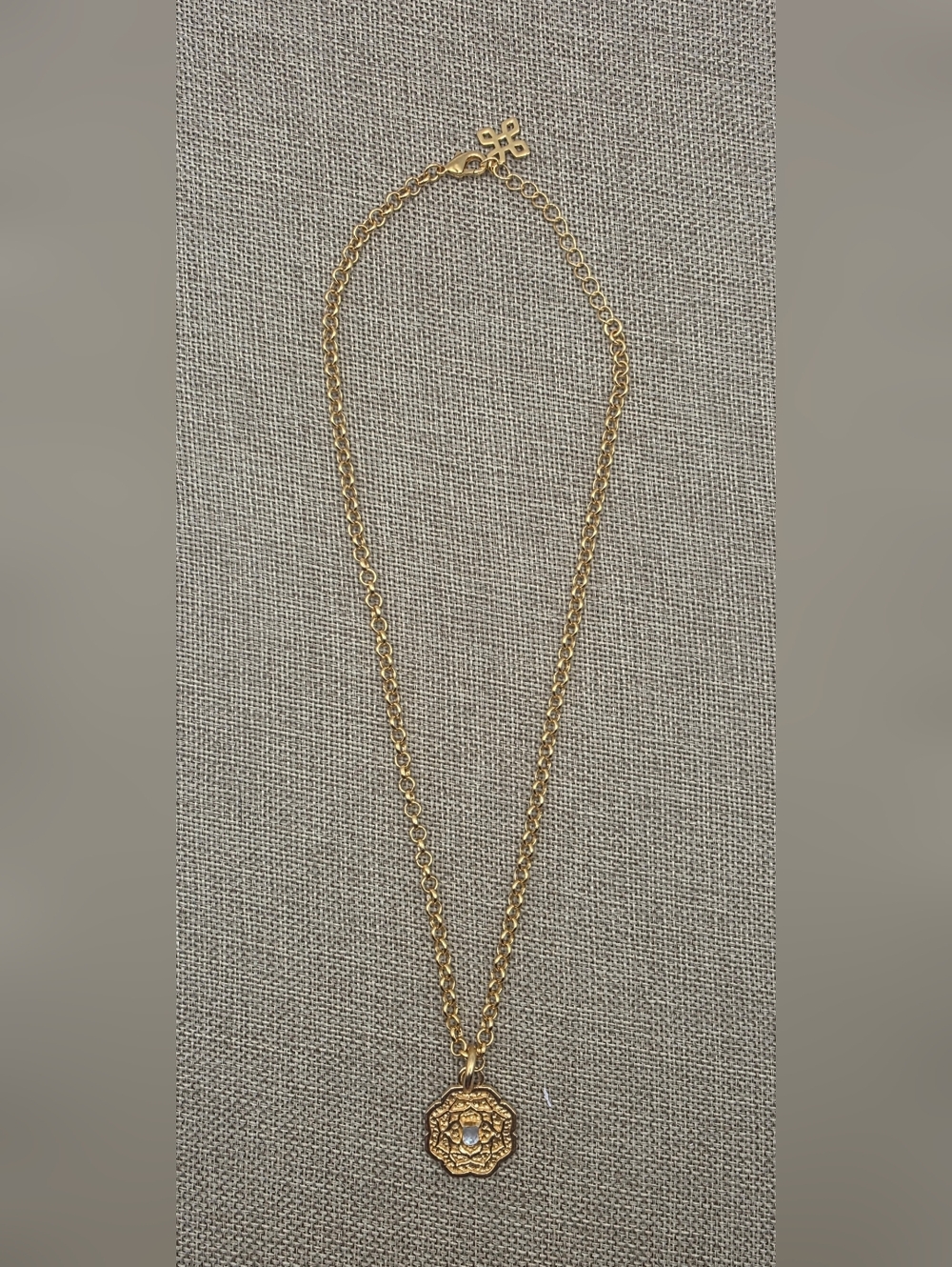 Delicate Gold Chain Mother of Pearl Necklace